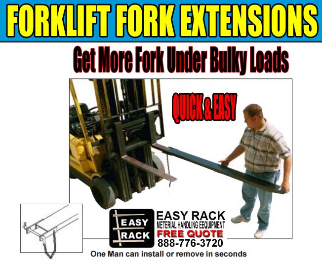 Forklift Fork Extensions For Sale