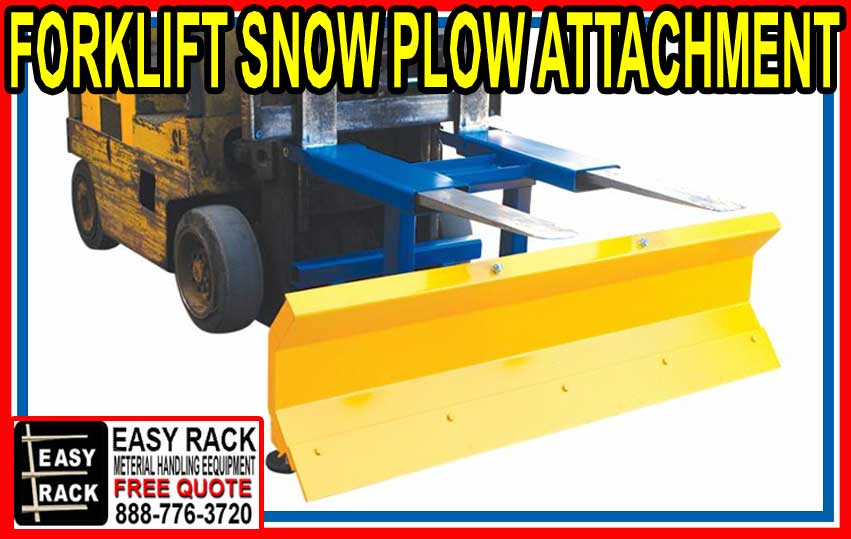 Forklif Snow Plow Attachment For Sale
