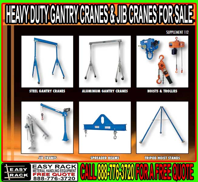 Gantry & Jib Cranes For Sale 