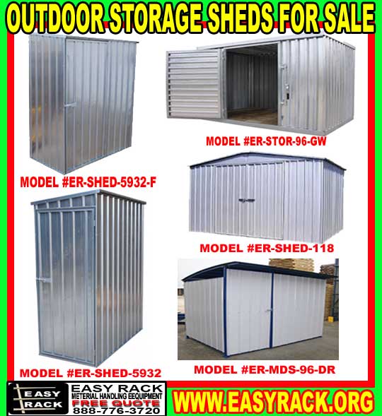Outdoor Metal Storage Sheds On Sale Now!