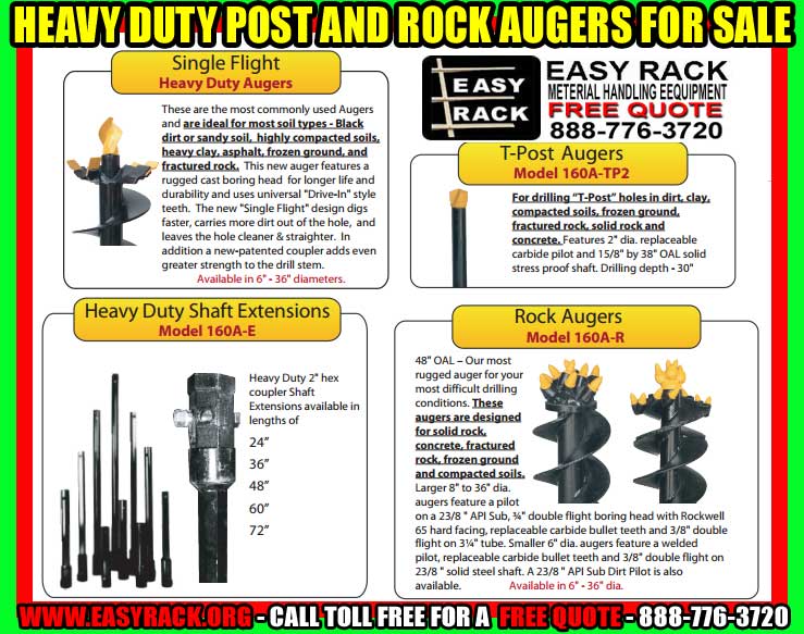 Post & Rock Augers Are On Sale Now