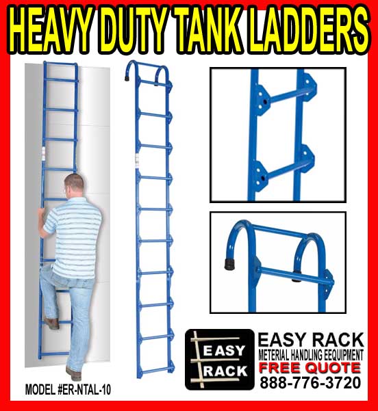 Heavy-Duty Storage Tank Ladders For Sale
