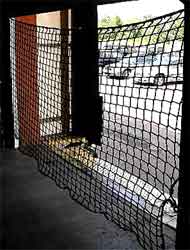 Warehouse Door Barrier Netting A Great Loss Prenvention Solution