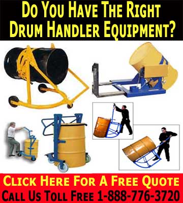 Having The Right Drum Handler Equipment Will Save You Time & Money!