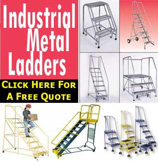 Steel, Step & Warehouse Industrial Ladders