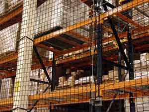 Warehouse Pallet Rack Netting