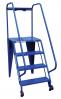 Straddle Perforated Tip-N-Roll Mobile Ladders