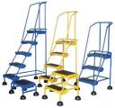 Commercial Spring Loaded Ladders with Perforated Steps