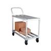 2 Shelf Tubular Deck Cart