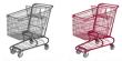 Medium Shopping Cart