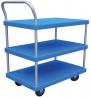 Two & Three Shelf Plastic Platform Cart