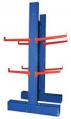 96" Medium-Duty Double-Sided Cantilever Uprights