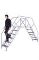 Series PC Portable Crossover Ladders w/ Expanded Metal Steps