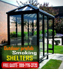 Workplace Smoking Shelters