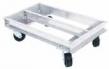 Aluminum Channel Dollies with Poly-On-Steel Casters