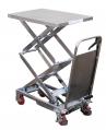 Partially Stainless Steel Single Speed Hydraulic Elevating Carts