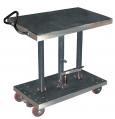 Hydraulic Post Tables/ Partially Stainless Steel (Light Duty)