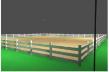 100x100 Horse Arena Lighting Package  for Wood Poles