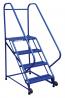 Non-Straddle Perforated Tip-N-Roll Mobile Ladders