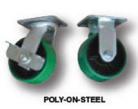 Poly On Steel Casters (8" x 2")