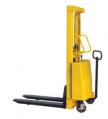 Stacker with Powered Lift (Adjustable Forks/Support Legs)