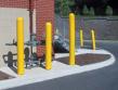 Bollard/Post Covers. Plastic Bollard Covers feature low-density polyethylene thermoplastic molded sleeves that slide over existing bollards. 