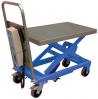 Partially Sainless Steel Linear Actuated Elevating Cart