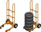 Tire Dollies, Carts & Tire Dolly