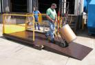 Approach Ramp for Lowered Height Scissor Dock Lifts