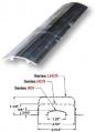 Extruded Aluminum Hose & Cable Bridges (Overall 7"W x 1 1/8&#